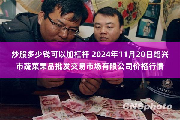 炒股多少钱可以加杠杆 2024年11月20日绍兴市蔬菜果品批发交易市场有限公司价格行情